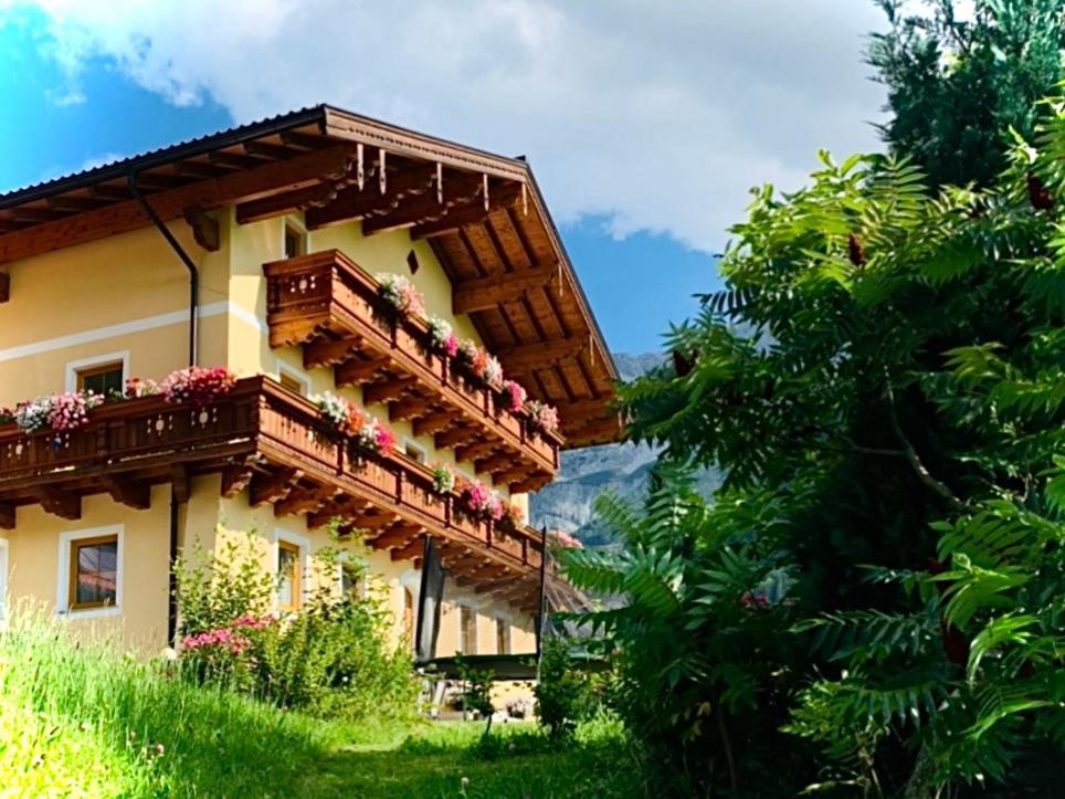 Alpen Appartements Oberlehengut Werfenweng Exterior foto